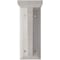 Ekena Millwork 3"W x 5"D x 7"H Hamilton Traditional Wood Vintage Decor Bracket, Chalk Dust White BKTWD03X05X07HAWH - alternate 3